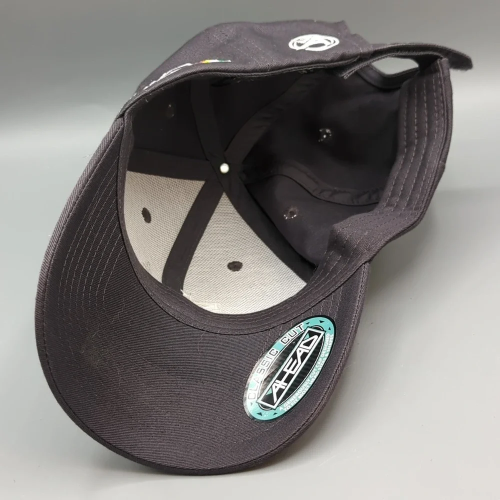 King & Bear Palmer Nicklaus Golf Cap Hat Ahead World Golf Village Gray